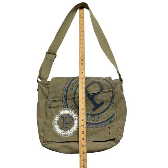 Rare Robin Ruth PORTLAND Satchel Crossbody Bag Green Excellent Condition - Picture 4 of 11